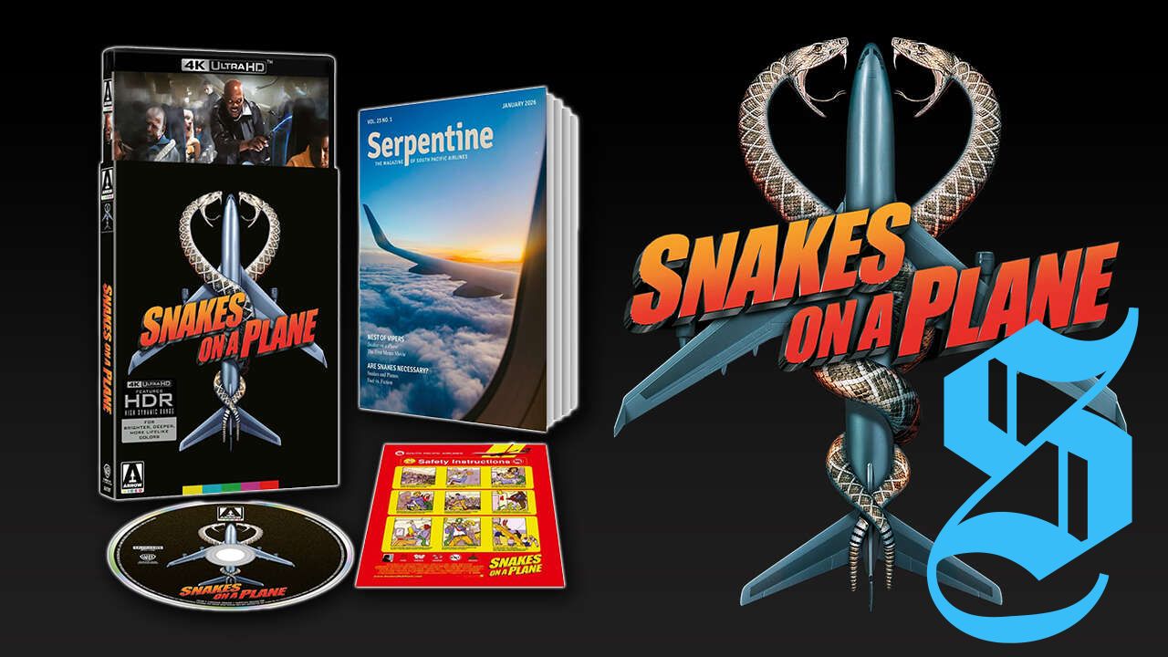50% Off: Snakes On A Plane Limited Edition 4K Blu-Ray Preorder