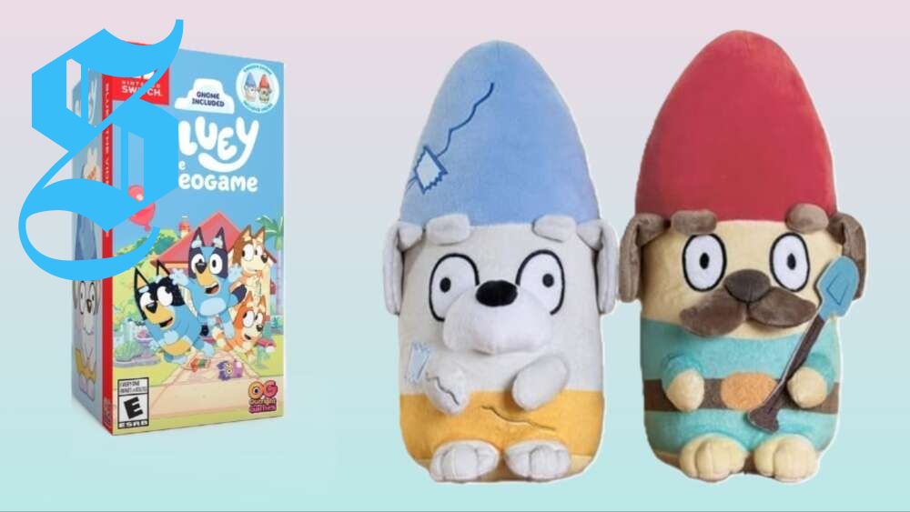 Grab the Bluey Gnome Plush Bundle for Switch at Nearly Half Price!
