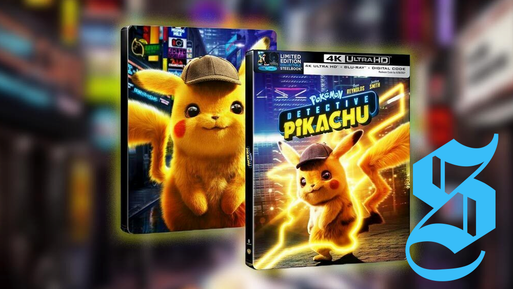 Amazing Deal: Detective Pikachu 4K Steelbook Now Just $20!