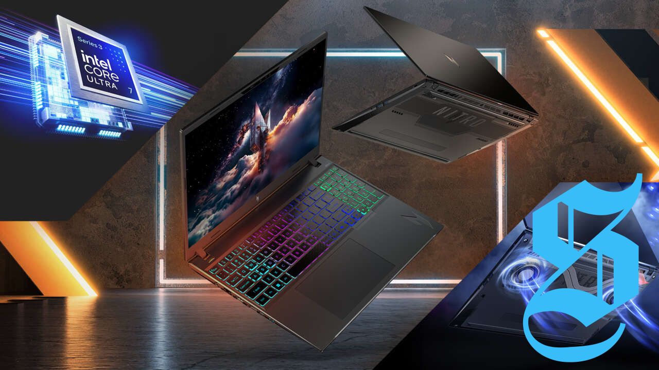 Discover the Sleek and Powerful New Acer Nitro V 16 AI Gaming Laptop
