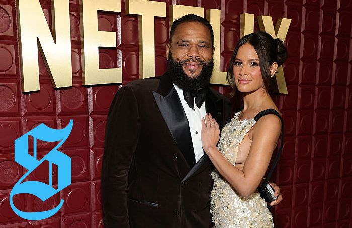 Anthony Anderson and Rocsi Diaz Spark Romance Buzz After Golden Globes Stroll