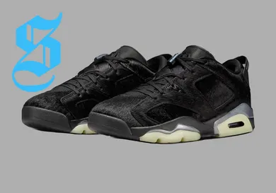 Exciting Release of Women's Air Jordan 6 Low 'Blackout' Sneaker Approaches!
