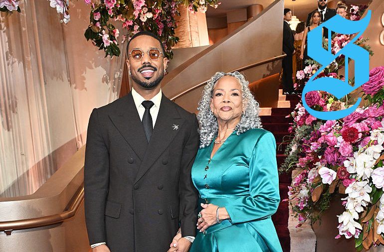 Michael B. Jordan's Mom Reactions to Nikki Glaser's Risque Golden Globes Joke