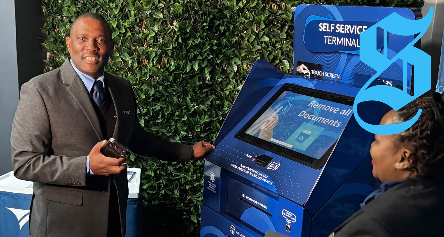 Graphic illustrating the impact of SARS's new AI technologies on tax administration